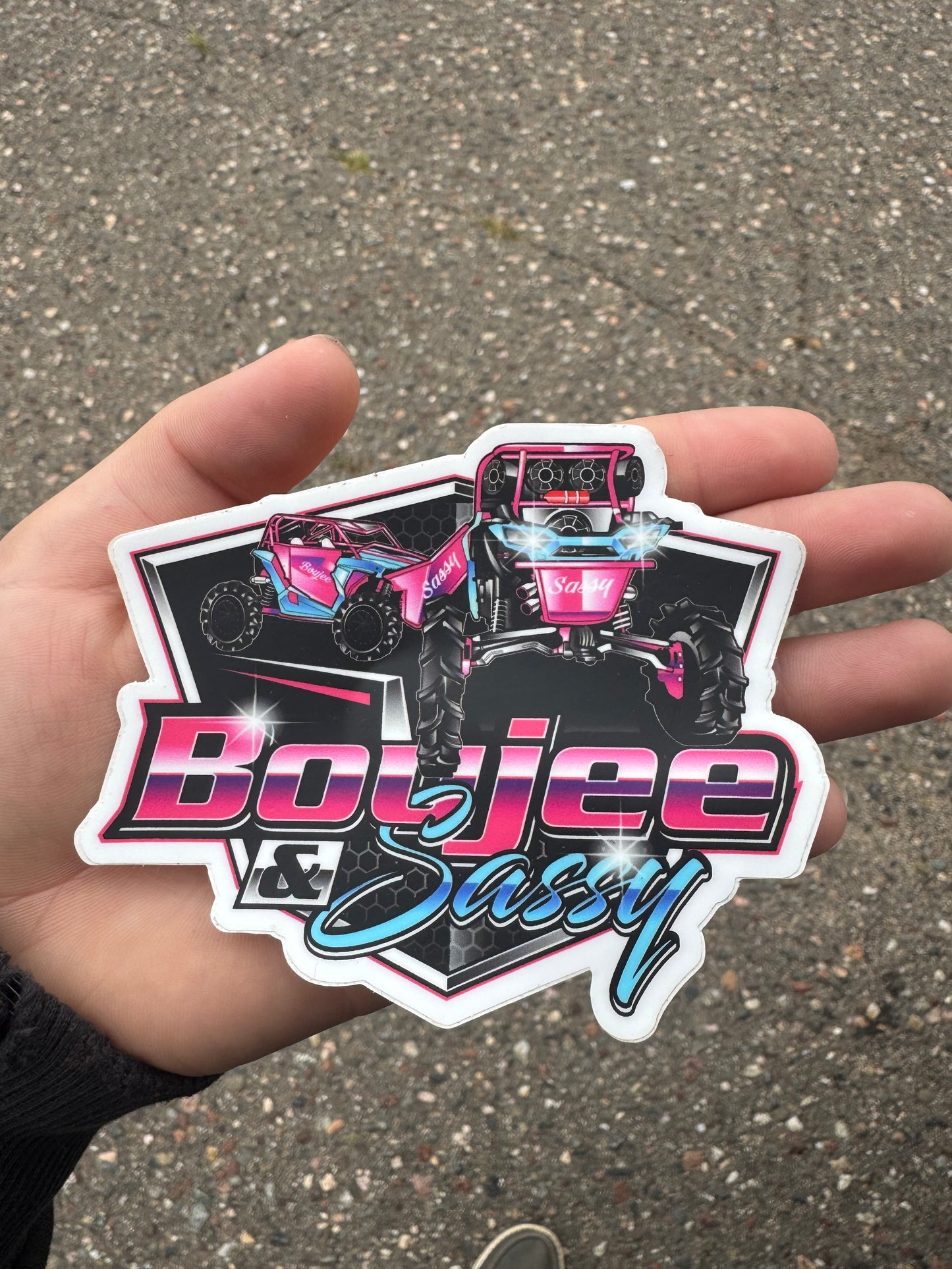 Boujee & Sassy Sticker