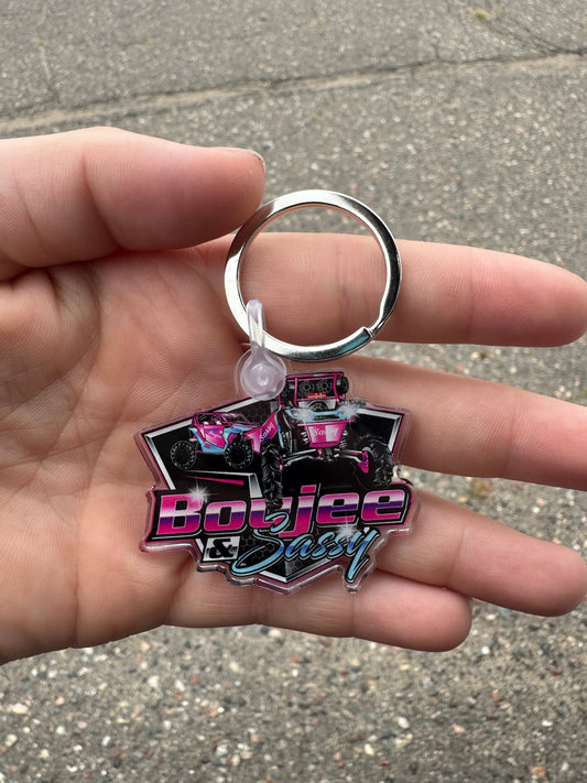 Boujee & Sassy Keychain