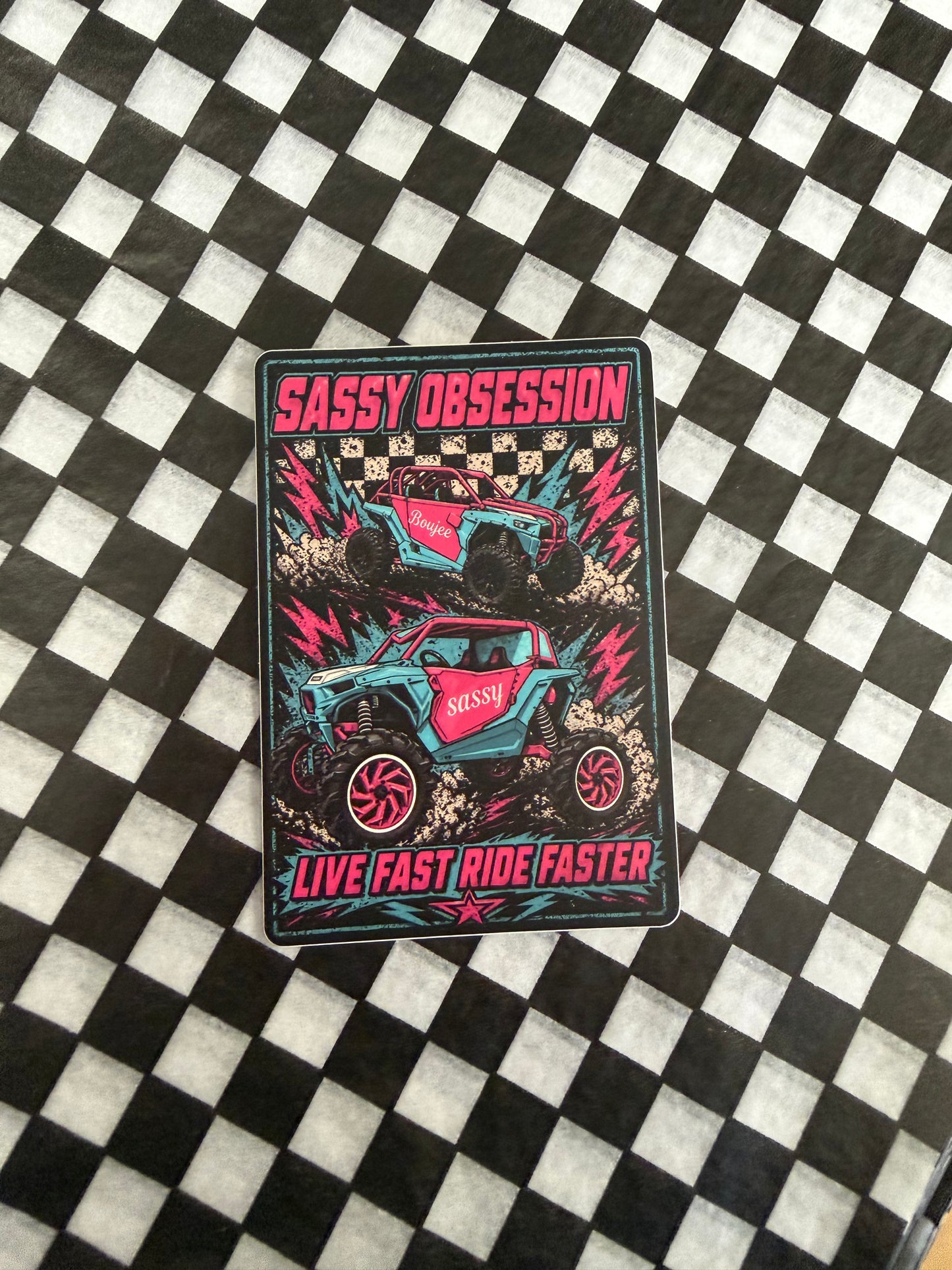 Sassy & Boujee Sticker