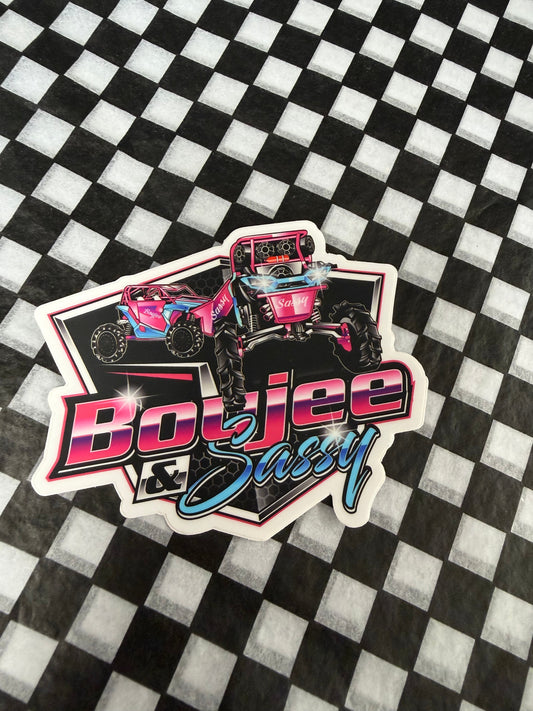 Boujee & Sassy Sticker