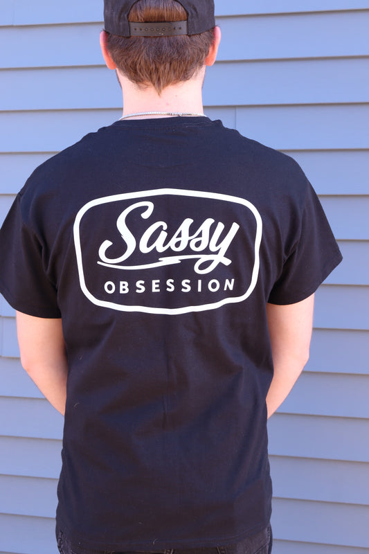 Sassy Signature Tee - White