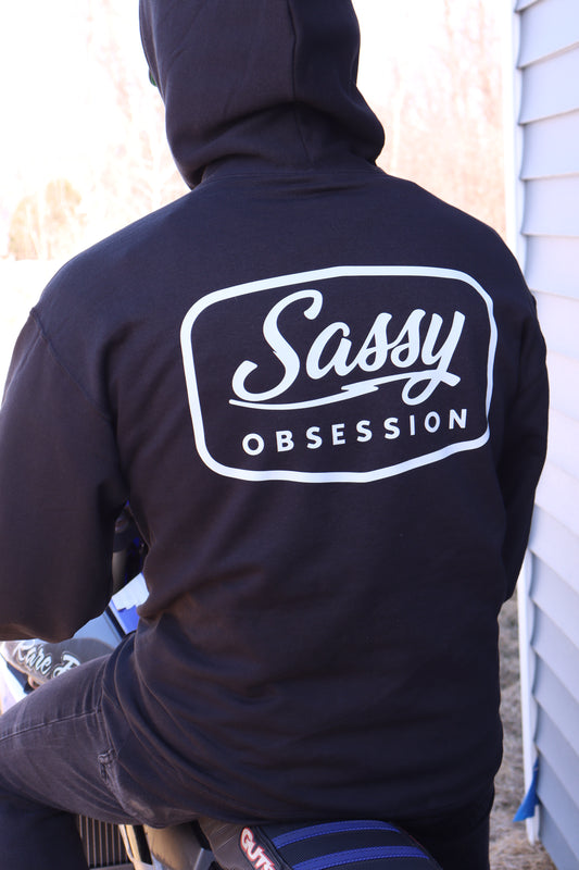 Sassy Signature Sweatshirt - White