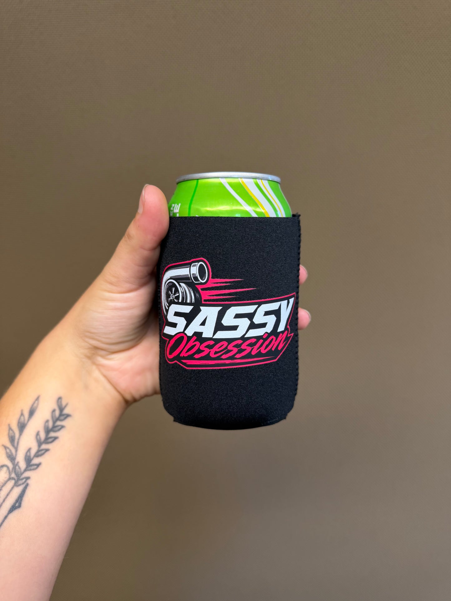 Sassy Turbo Regular Can Koozie