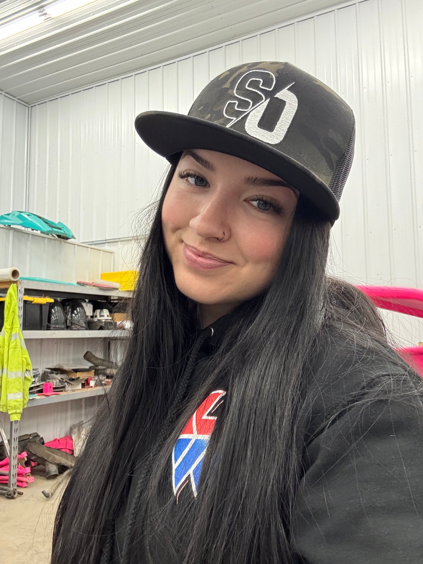 SO Snap Back - Multicamo w/ White