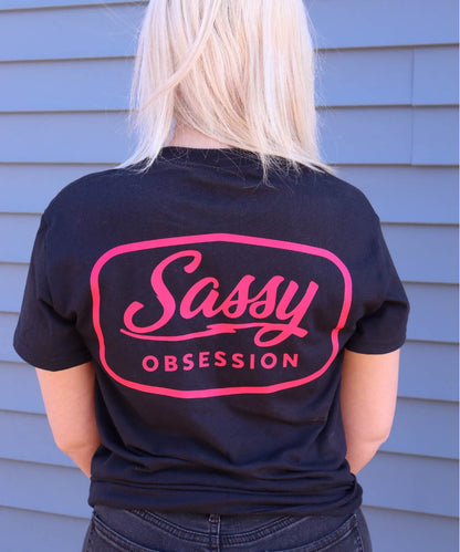 Sassy Signature Tee - Pink
