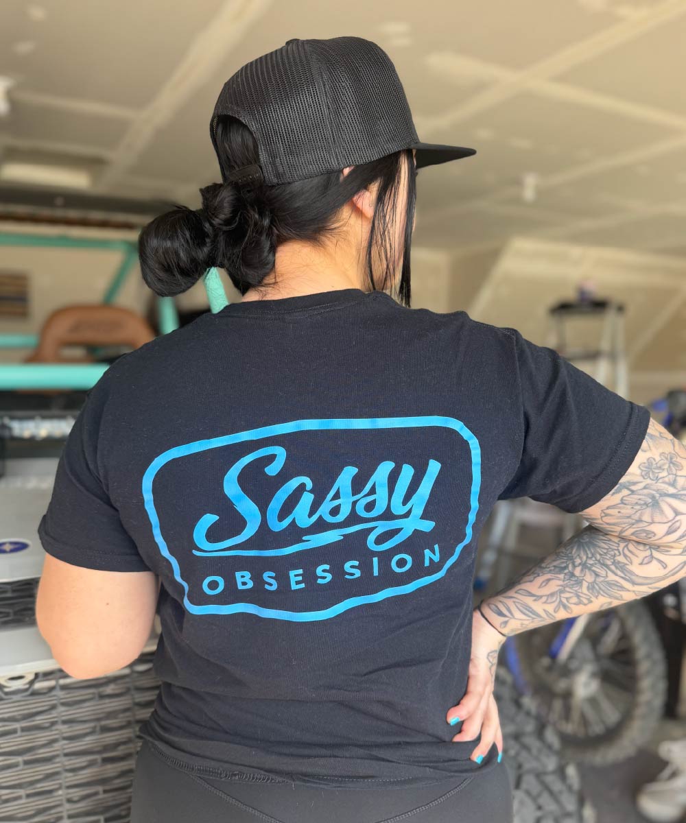 Sassy Signature Tee - Blue