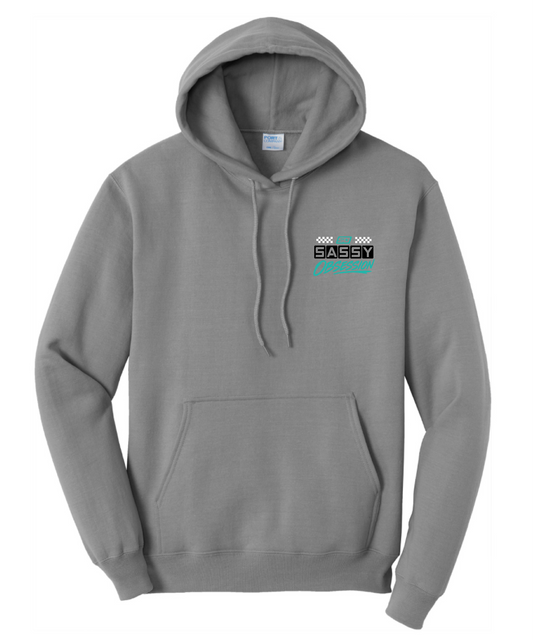 Grey Electric Offroad Sweatshirt - Teal/Black/White