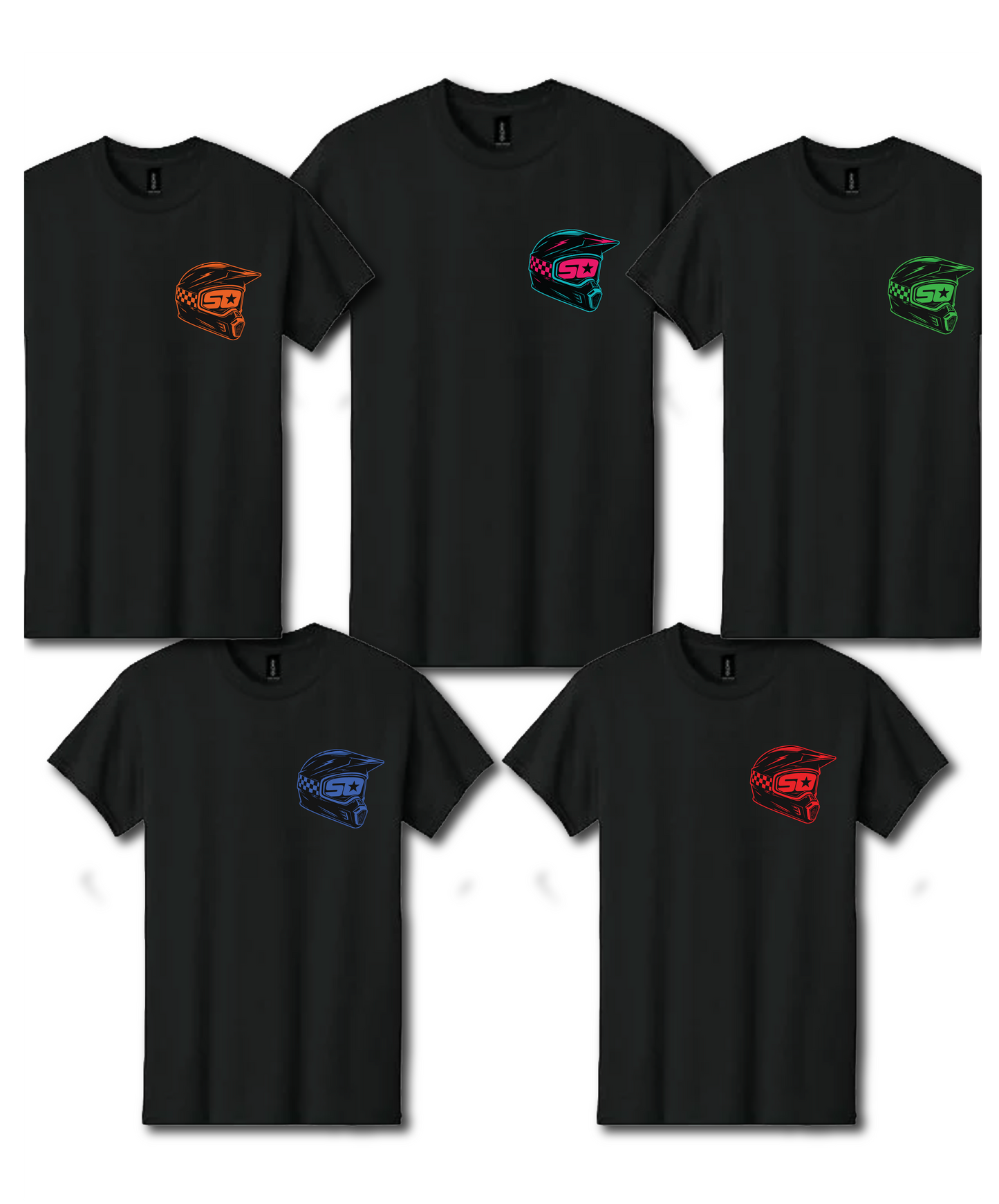 Helmet Silhouette Tee