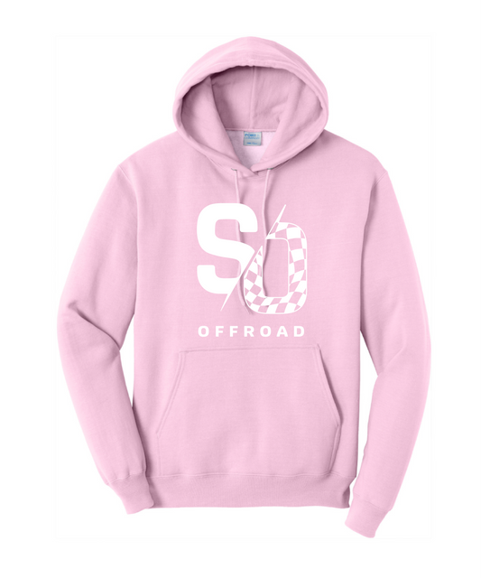 SO Offroad Sweatshirt - Pink w/ White